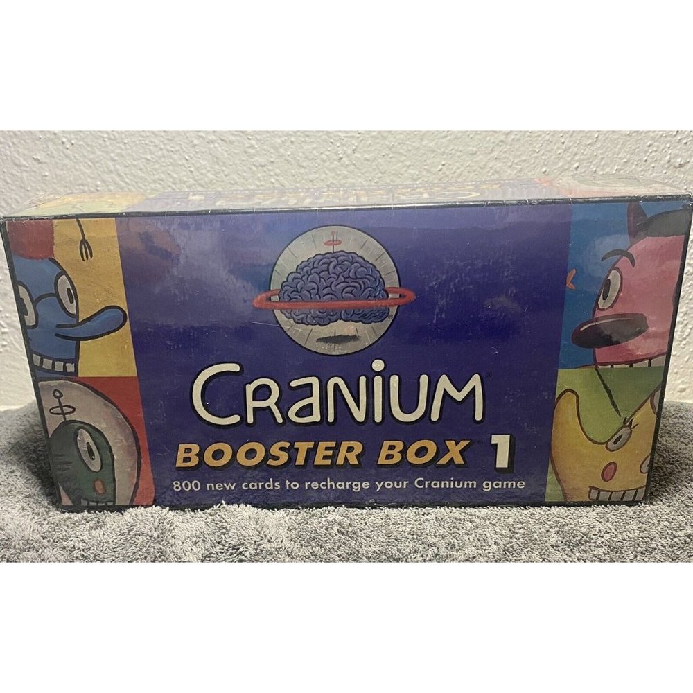NEW Cranium Booster Box 1 Expansion Pack 800 Cards Board Game Gift‎ Trivia